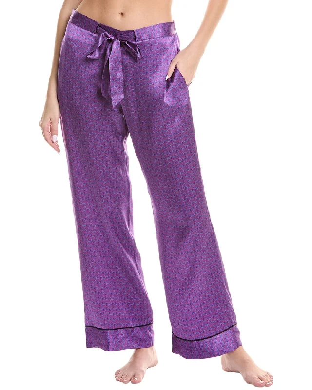 high-quality women's pajama setsKiki de Montparnasse Silk Lounge Pant