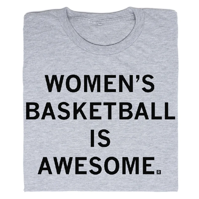 Women's Blouse with V-Shaped CollarWomen's Basketball Is Awesome