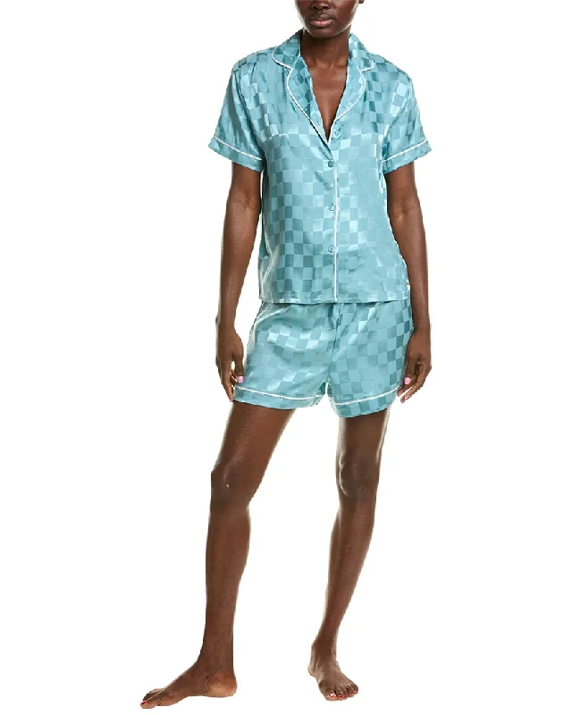 women's button-down pajama shirtsBCBGMAXAZRIA 2pc Shorty Pajama Set