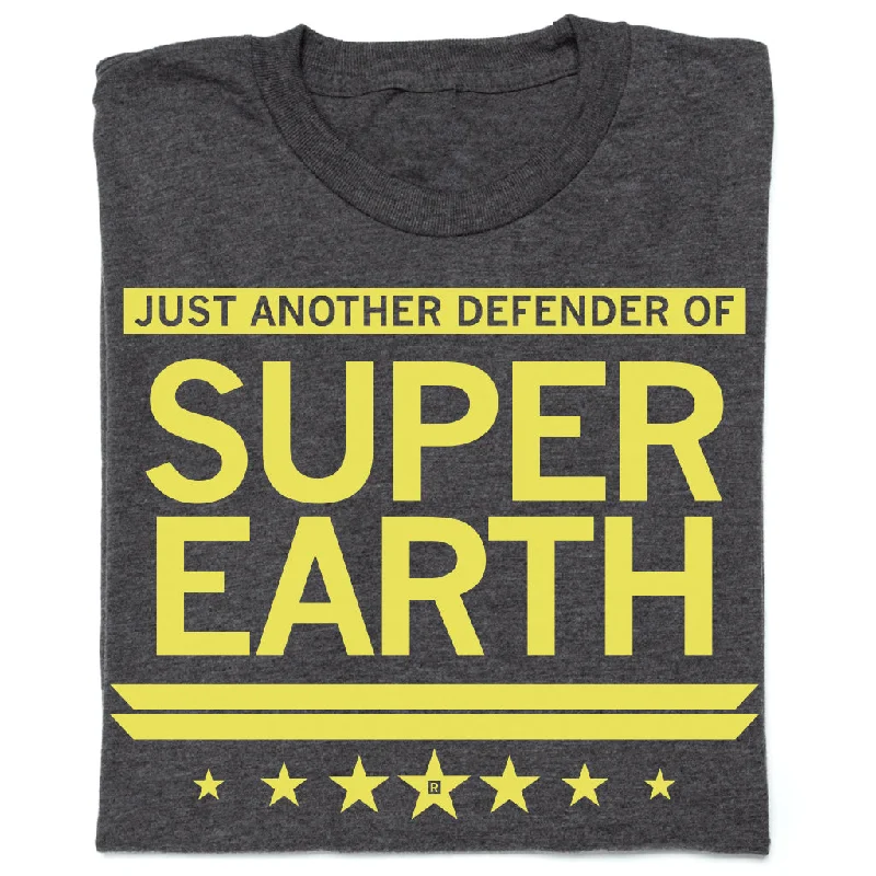 Women's Blouse with Rounded CollarJust Another Defender of Super Earth