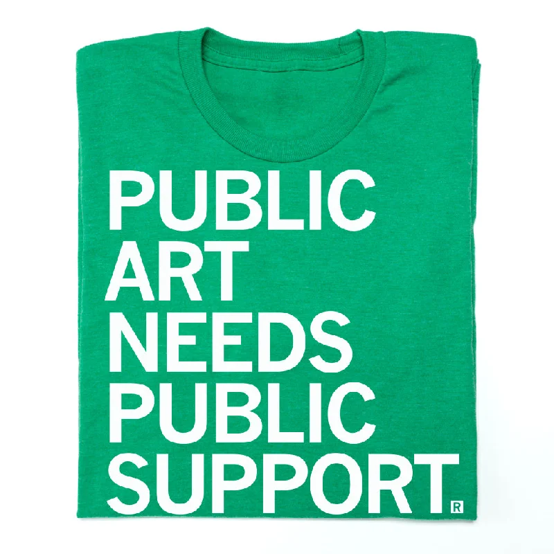 Women's Blouse with ZipperPublic Art Needs Public Support