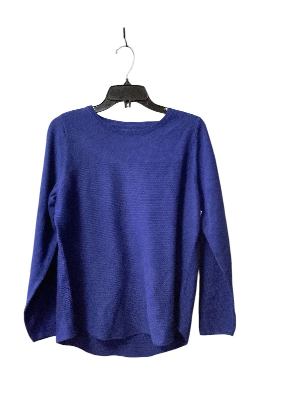 Women's Cotton Blend SweatersSweater By Croft And Barrow In Blue, Size: M