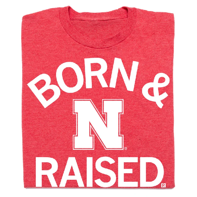 Women's Blouse for Casual WearNE Born & Raised Logo