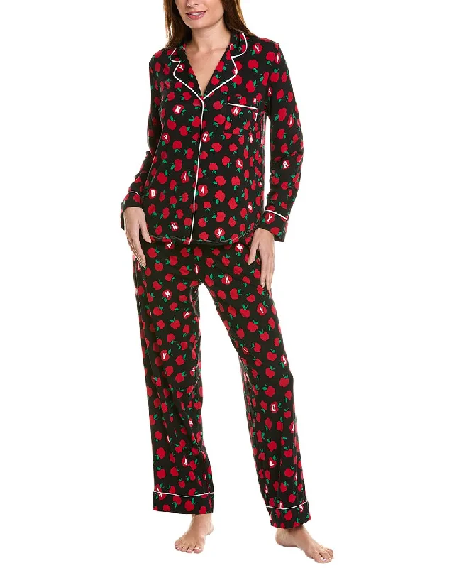 women's pajamas for those who cherish softnessDKNY 2pc Pajama Pant Set