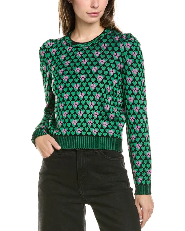 women's pajamas with a relaxed, casual vibeDiane von Furstenberg Roberta Wool-Blend Sweater