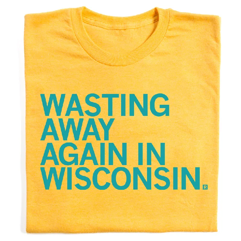 Women's Blouse with V-Shaped CollarWasting Away Again In Wisconsin