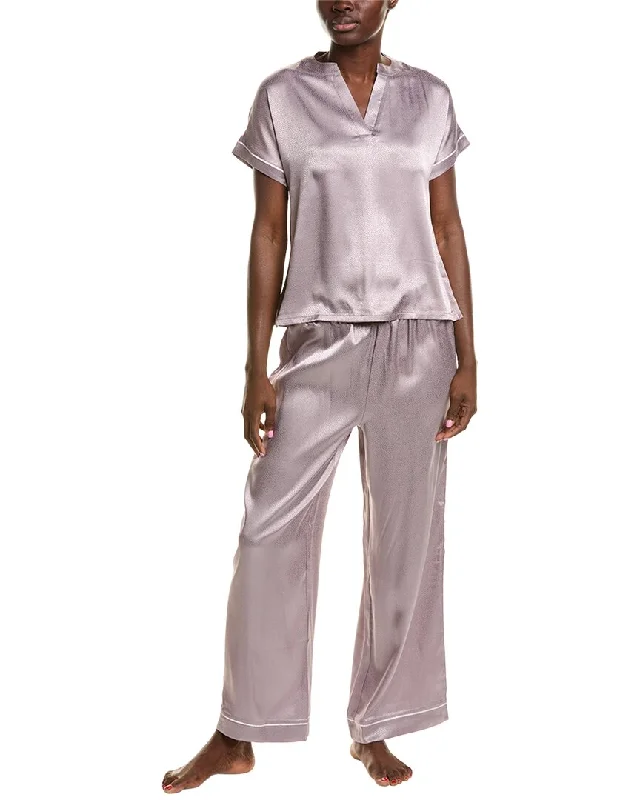 women's pajamas with adjustable waistbandsBCBGMAXAZRIA 2pc Pajama Set