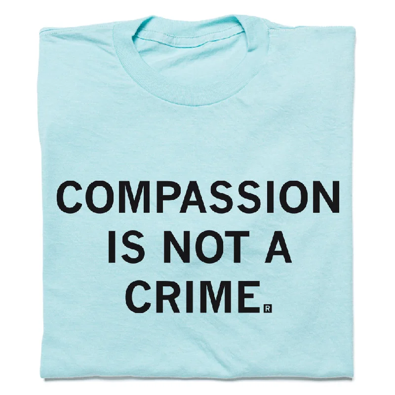 Women's Blouse with Peter Pan CollarCompassion Is Not A Crime