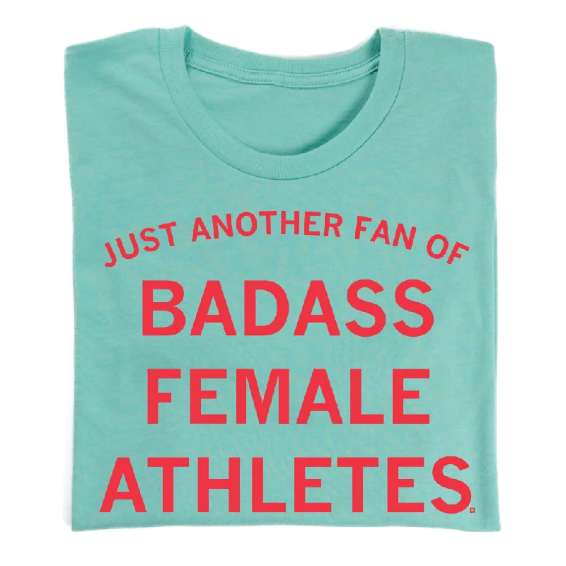 Women's Blouse with PleatsJust Another Fan of Badass Female Athletes Mint