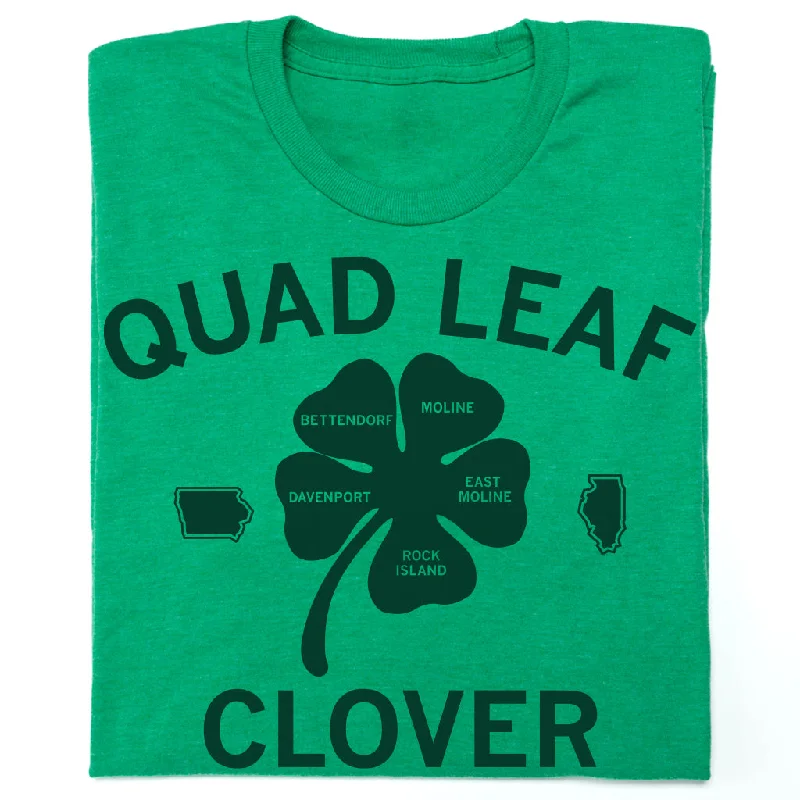 Women's Blouse with SleevelessQuad Leaf Clover