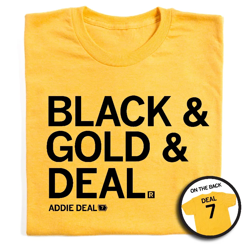 Women's Blouse with ZipperBlack & Gold & Deal