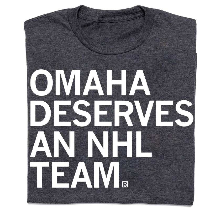 Women's Button-Up BlouseOmaha Deserves An NHL Team