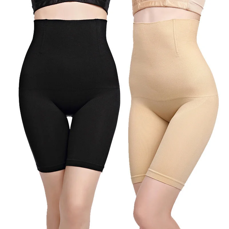 post-pregnancy belly band shapewearHigh Waisted Thigh Slimmer - Black