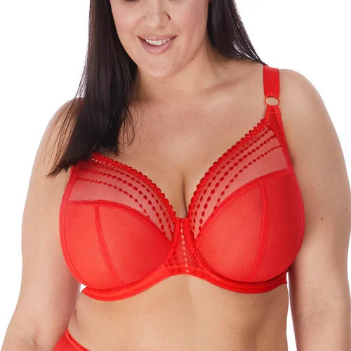 wireless nursing braElomi Matilda UW Plunge Bra - Chilli