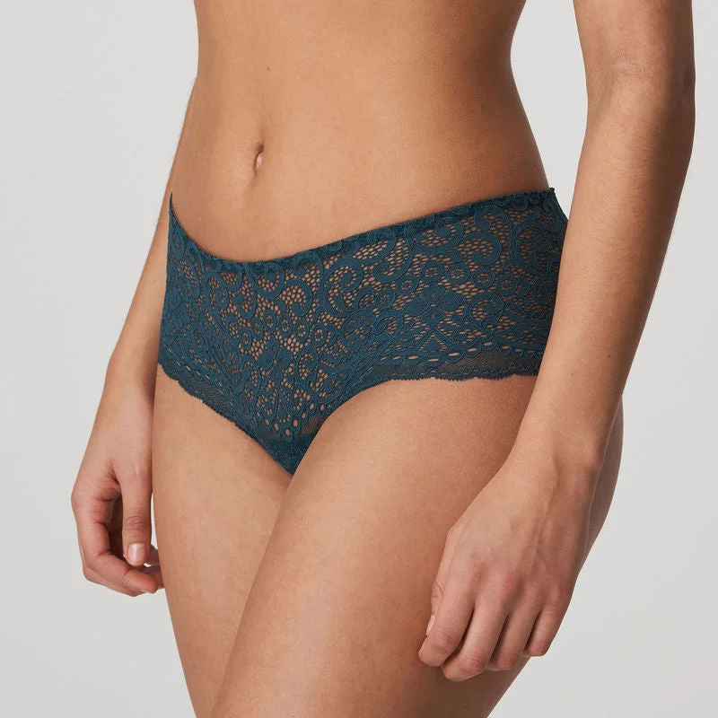 lace trim bra for weddingsPRIMA DONNA - I DO HOT PANTS - DEEP TEAL