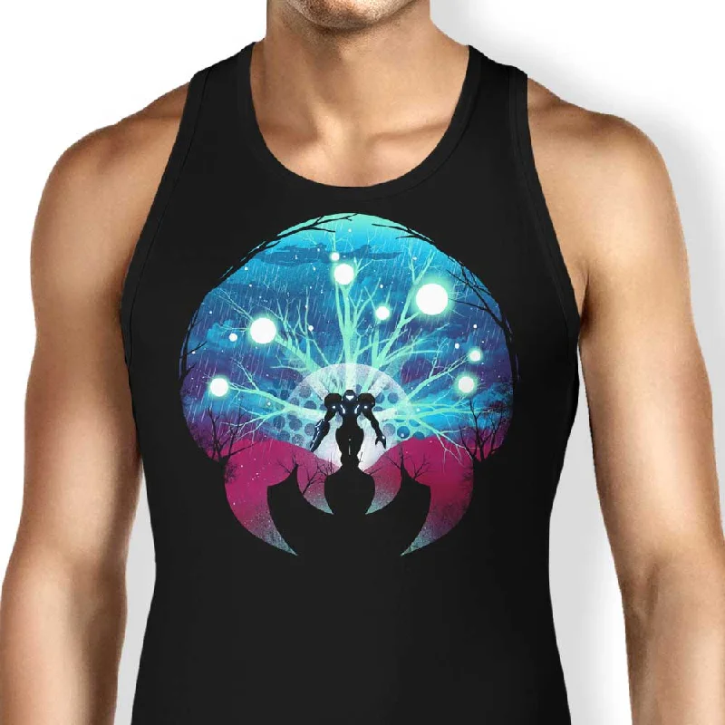 Women's Blouse with SmockingGlowing Dread - Tank Top