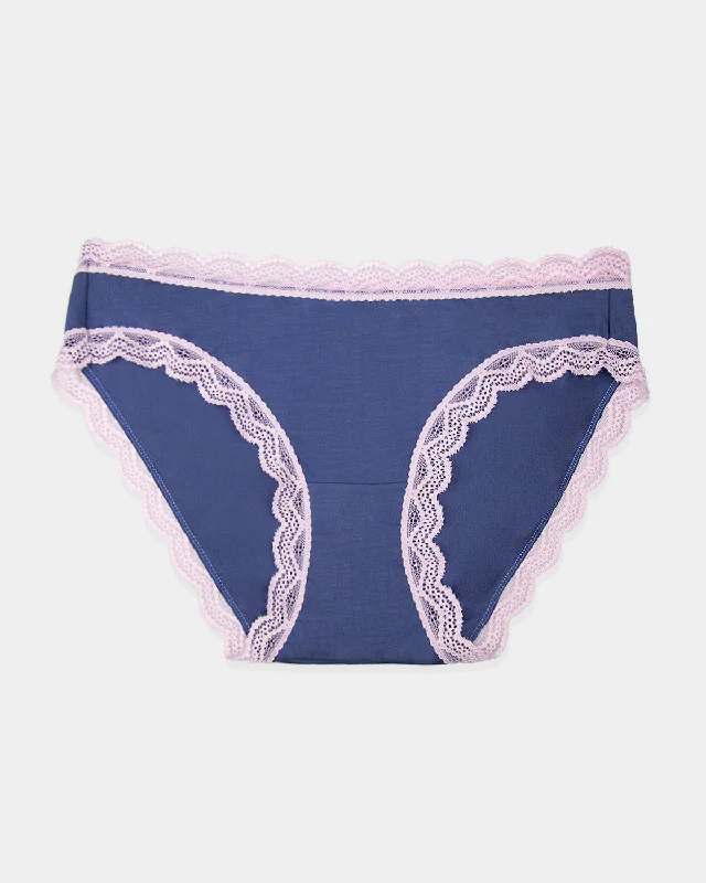 sheer lace hipster panties for womenThe Original Brief - Indigo and Pirouette