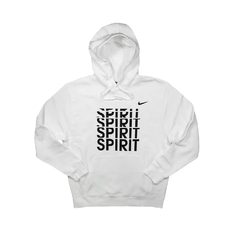 Women's Hooded Sweatshirts with Chenille LiningNike 2023 Washington Spirit Hoodie - SPIRIT SPIRIT SPIRIT - White