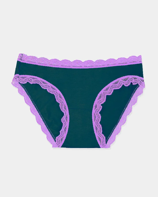 eco-friendly bamboo fiber briefs with a breathable fabricThe Original Brief - Midnight Neon Purple