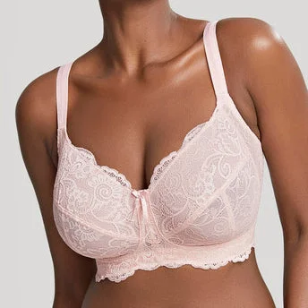 minimizer bra for reduction in bust sizePanache Andorra Non wired Full Cup Bra - Soft Blush