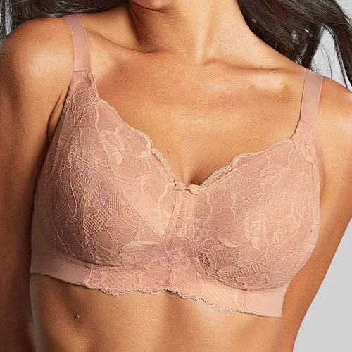 convertible halter bra with underwire supportPanache Rocha Non Wired Bra - Mistry Rose