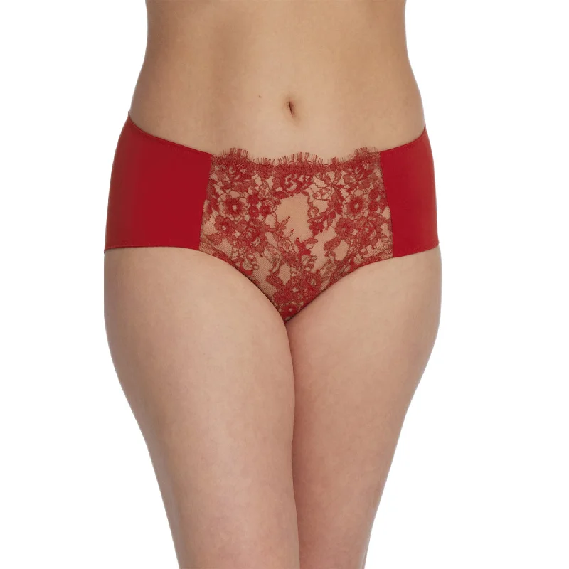 plus-size seamless panties for all-day comfortEntice Full Coverage Lace Brief