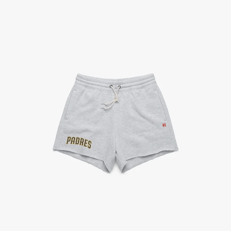 Women's Boho ShortsWomen's San Diego Padres Jersey Logo Sweat Shorts