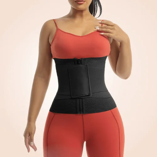 waist and hip shaper for curvesCorset Waist Heat Up Bust Lifter Cincher Velcro Zipper Shaper