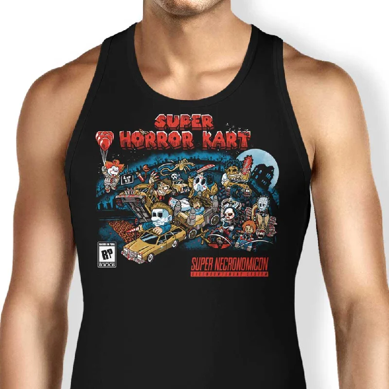 Women's Blouse with Keyhole CollarSuper Horror Kart - Tank Top