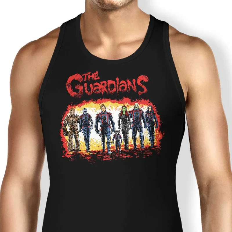 Women's Blouse with Sweetheart CollarThe Guardians - Tank Top