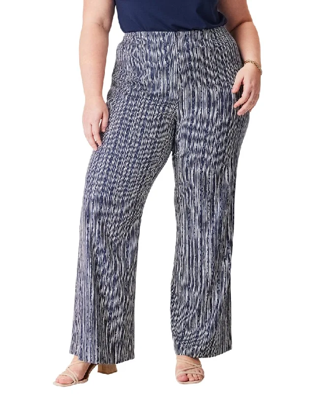 Women's JodhpursNIC+ZOE Plus Spring Rain Wide Leg Pant