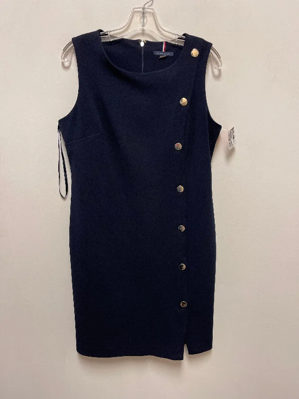 Women's Strapless DressesDress Casual Midi By Tommy Hilfiger In Navy, Size: M