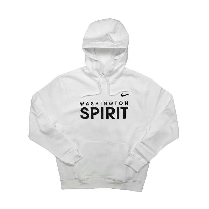 Women's Hooded Sweatshirts with Mid WaistNike 2023 Washington Spirit Youth Hoodie - WASHINGTON SPIRIT - White