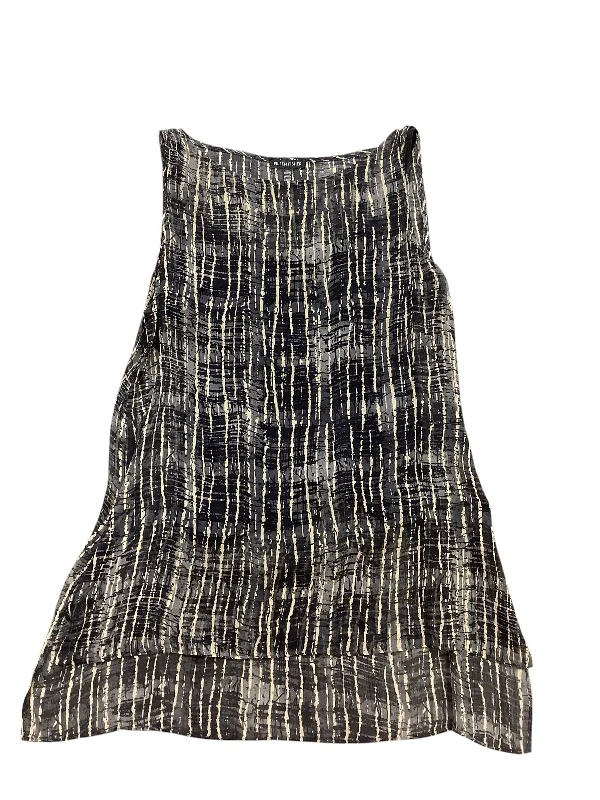 Women's Blouse for WeddingBlouse Sleeveless By Eileen Fisher In Grey, Size: M