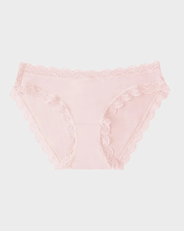 floral print thong panties for a playful lookThe Original Brief - Pink-a-boo