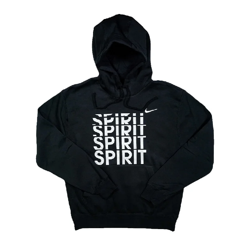 Women's Hooded Sweatshirts with Cinched WaistNike 2023 Washington Spirit Youth Hoodie - SPIRIT SPIRIT SPIRIT - Black