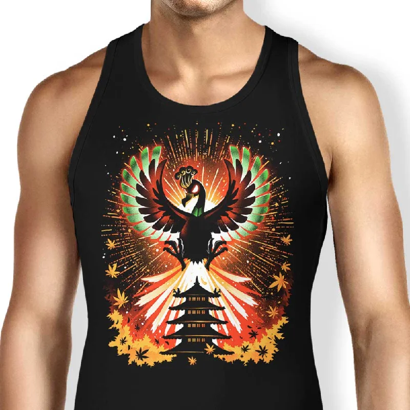 Women's Blouse with U-Shaped NeckGuardian of the Skies - Tank Top