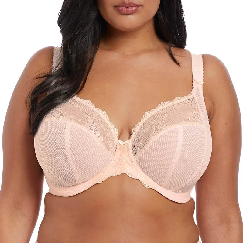 convertible halter-neck braElomi Charley UW Plunge Bra with Stretch - Ballet Pink