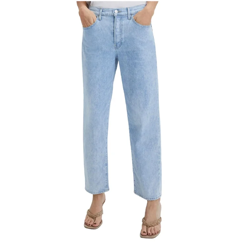 Women's Flared PantsBlake Straight-Leg Jean In Glacier Blue