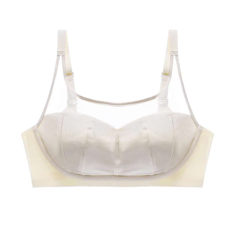 wireless bra for breastfeedingBea Satin Bra Top