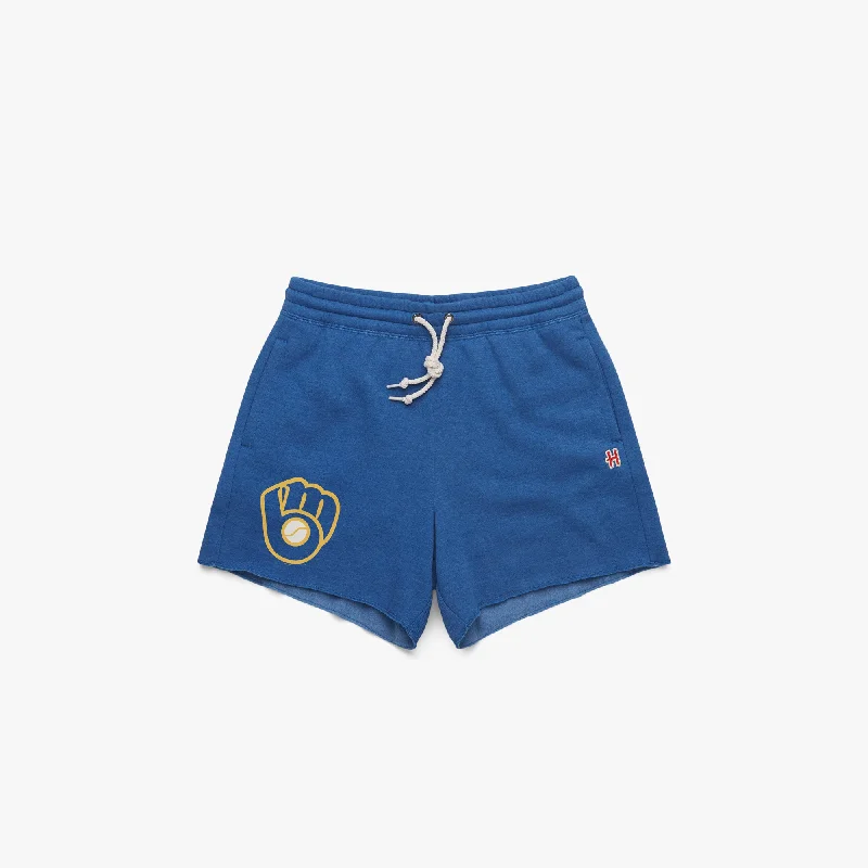 Women's Frayed Hem ShortsWomen's Milwaukee Brewers '78 Sweat Shorts