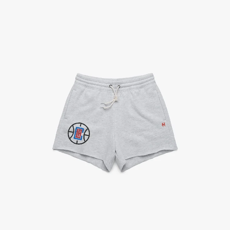 Women's Low-Rise ShortsWomen's LA Clippers Logo Sweat Shorts