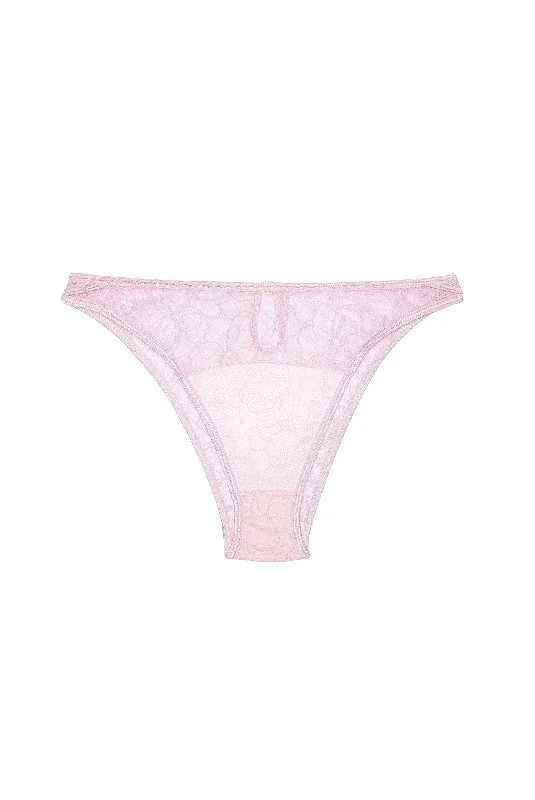 plus-size seamless panties for all-day comfortGLACE Briefs with Satin and Lace