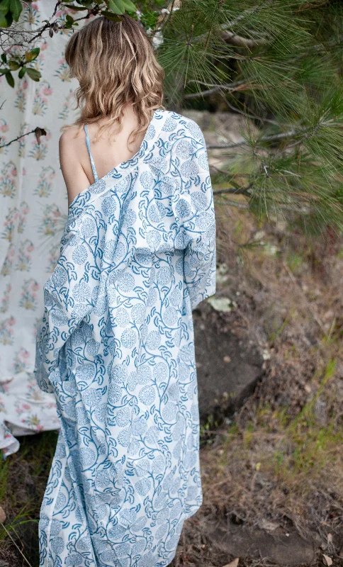 women's pajamas with a cozy, warm feelRobe ~ Blue Moon