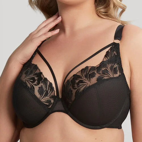 seamless underwire braSculptresse Jaida UW Plunge Bra - Noir