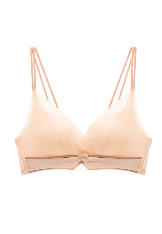 wireless bra for breastfeedingEmmi Non-Wired Push-Up Basic Bra