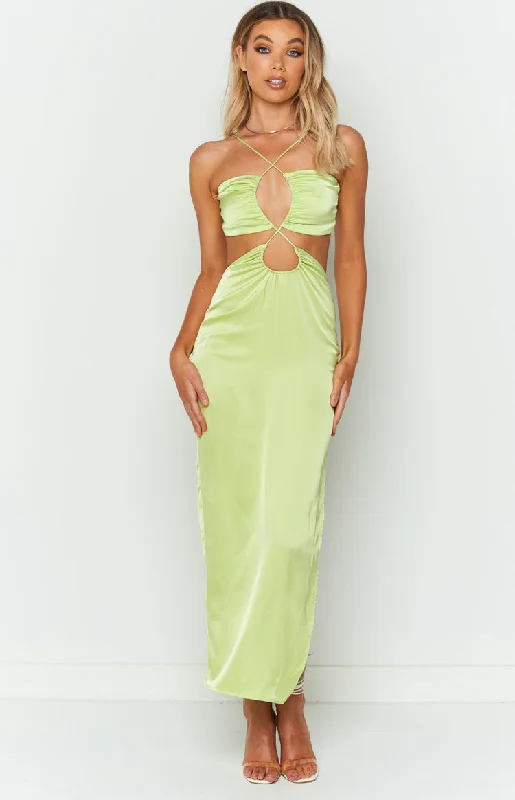 Women's Ruffled DressesTaylor Green Maxi Dress