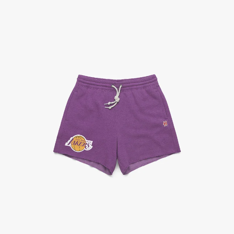 Women's Scalloped Hem ShortsWomen's Los Angeles Lakers Logo Sweat Shorts