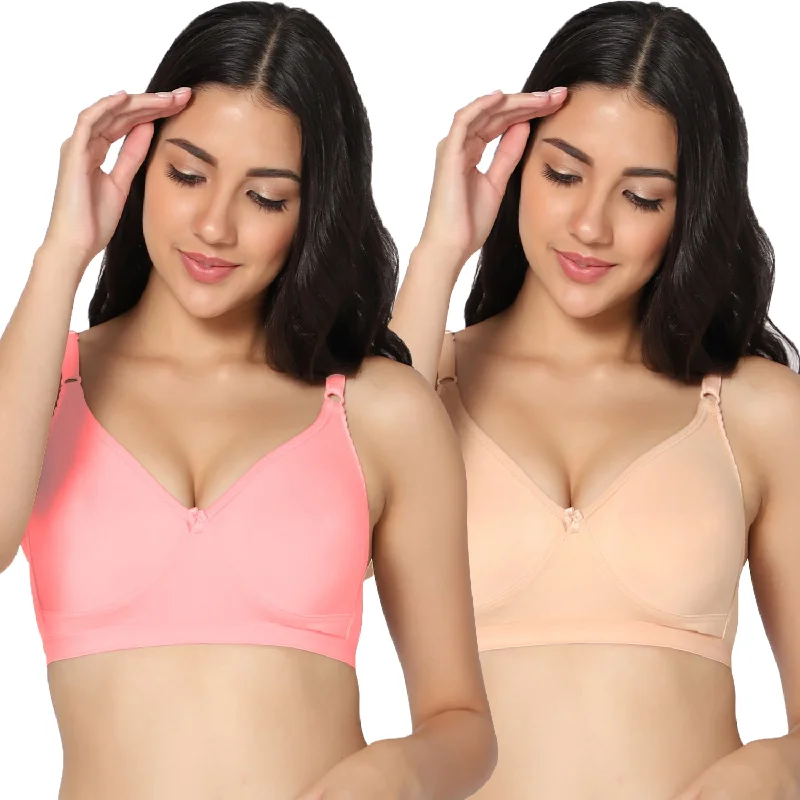 seamless bra for minimizersFull Coverage Non-Padded Bra (Pack of 2)