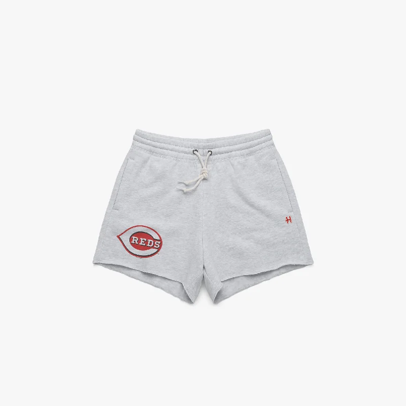 Women's Street Style ShortsWomen's Cincinnati Reds Jersey Logo Sweat Shorts